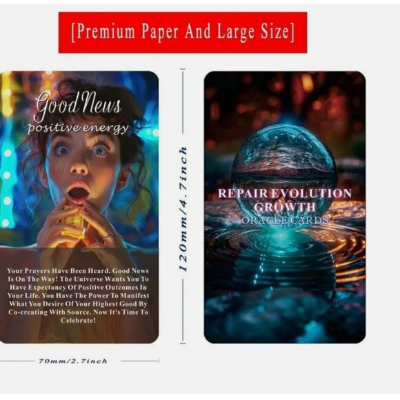 Repair Evolution Growth Oracle Cards - NWOT - Picture 2 of 4